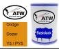 Preview: Dodge, Dozer, Y5 / PY5: 500ml Lackdose, von ATW Autoteile West.